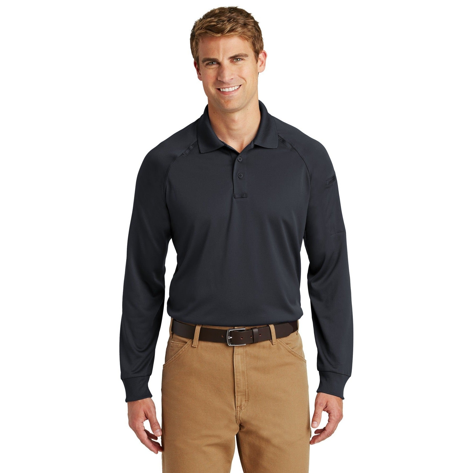 CornerStone-CornerStone® - Select Long Sleeve Snag-Proof Tactical Polo. CS410LS-MedTech-2
